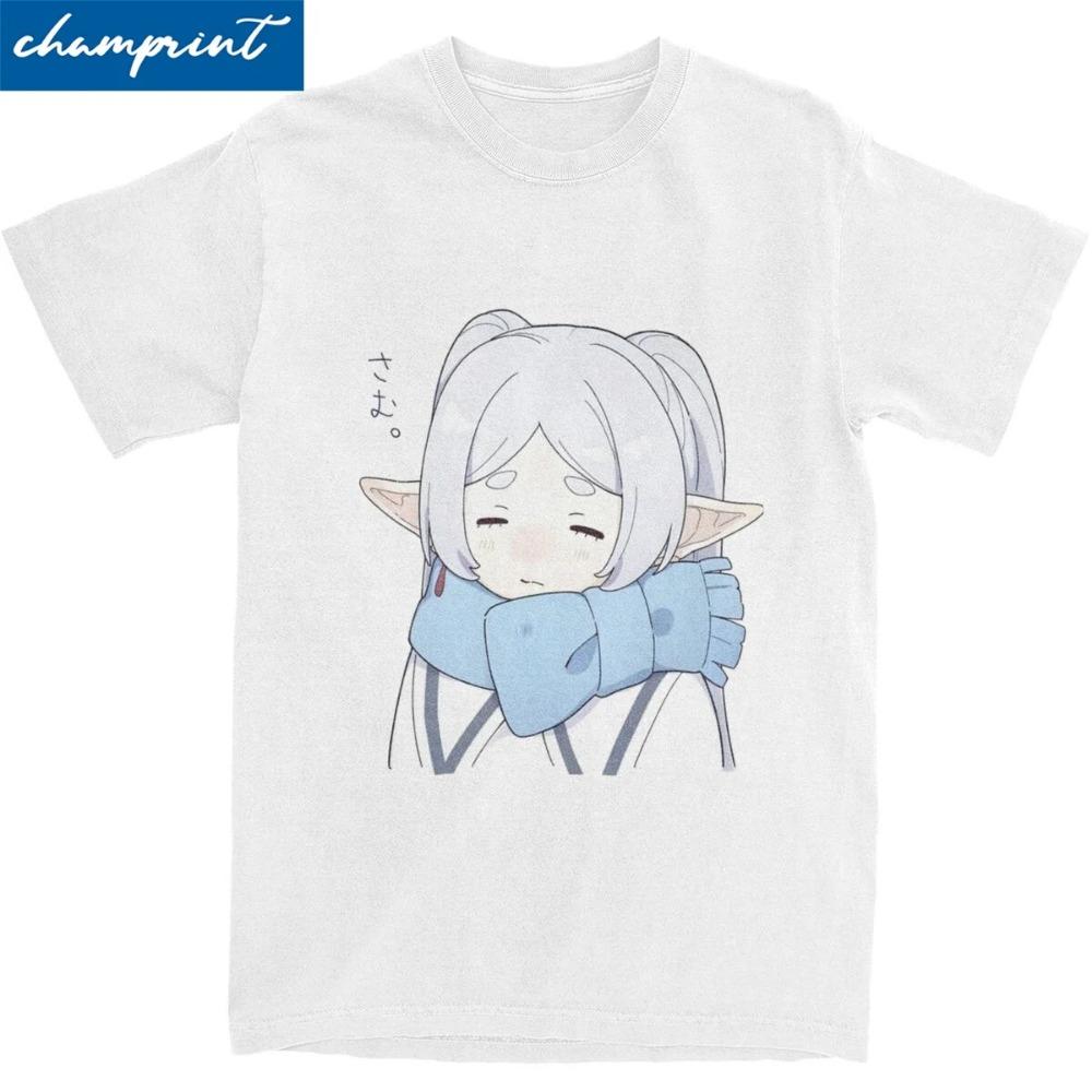 Casual Frieren Serie Anime Tshirts Men s Women s Short Sleeve Round Neck Summer Top Tee M
Casual Frieren Serie Anime Tshirts Men s Women s Short Sleeve Round Neck Summer Top Tee M
