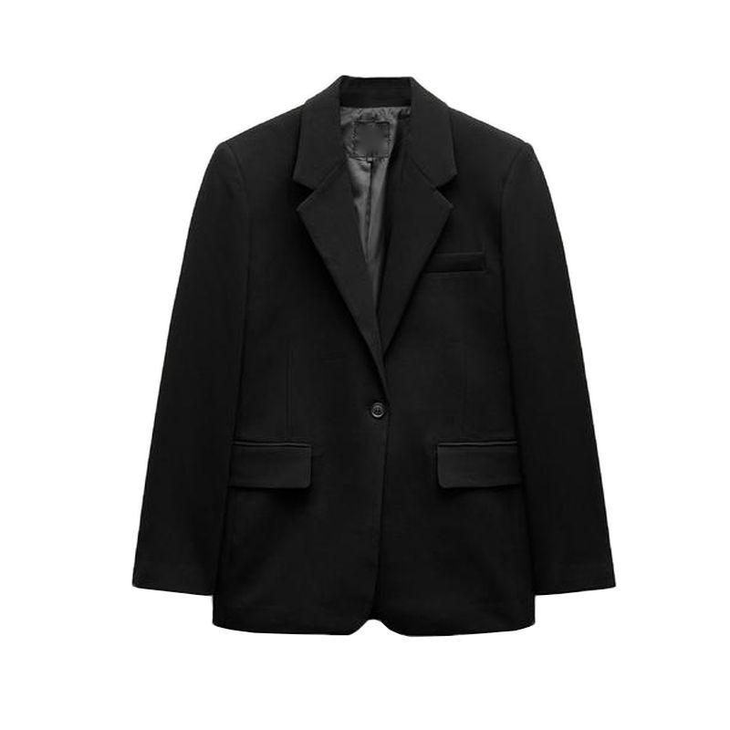 Spring New Women s Daily Work Clothing Basic Versatile Fashion Loose Casual Suit Jacket 1255887 Black L
Spring New Women s Daily Work Clothing Basic Versatile Fashion Loose Casual Suit Jacket 1255887 Black L