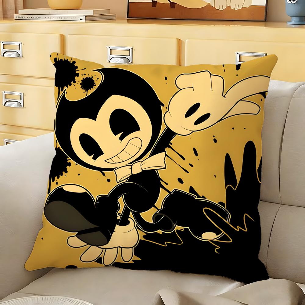 Anime BBendy and Tthe InkMMachine Cushion Cover Soft Durable Reversible PillowCover Home MultiScene Daily Comfort Pillowcase 30X30cm
Anime BBendy and Tthe InkMMachine Cushion Cover Soft Durable Reversible PillowCover Home MultiScene Daily Comfort Pillowcase 30X30cm