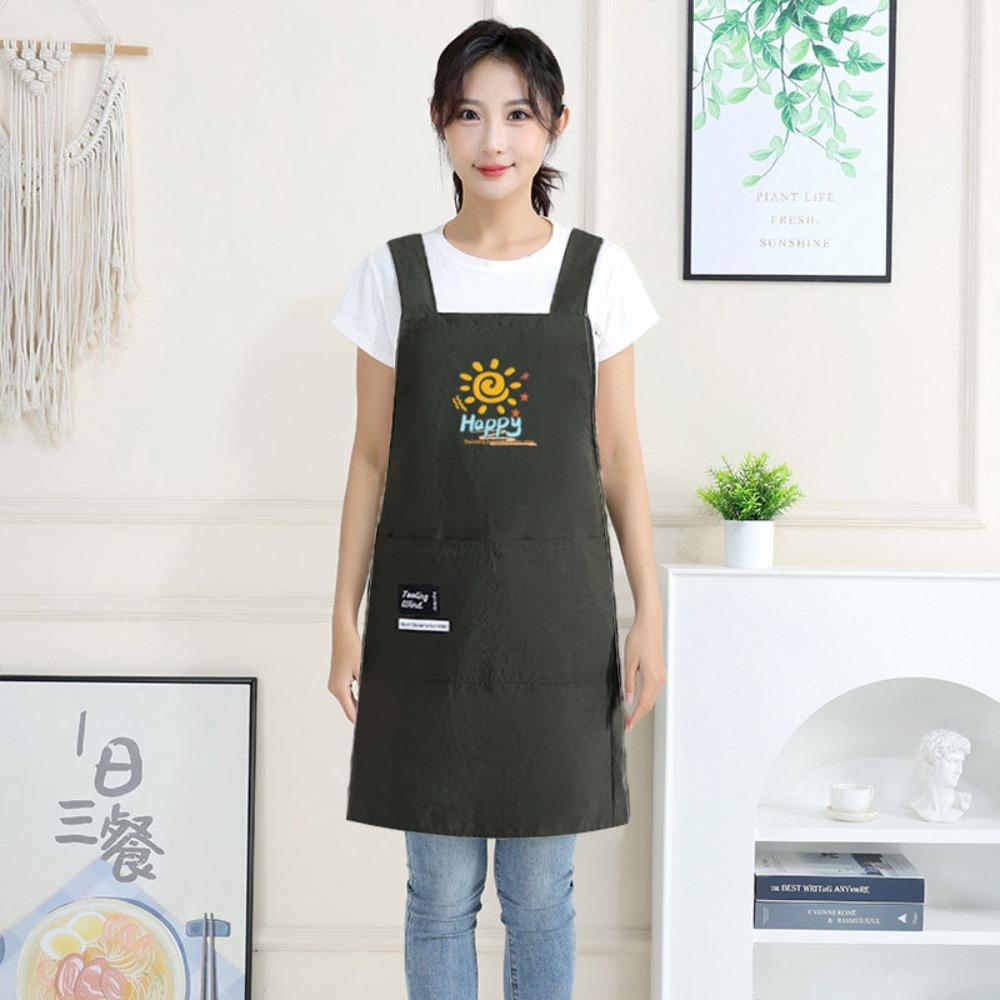 Кухонные фартуки с защитой от загрязнений, износостойкая рабочая одежда для ресторана, фартуки для готовки, работа dark green-sun
Кухонные фартуки с защитой от загрязнений, износостойкая рабочая одежда для ресторана, фартуки для готовки, работа dark green-sun