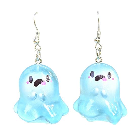 Ghost Earrings Glow-in-the-Dark Ghost Pendant Earrings for Women Decor, Fun Cute Earrings, Ghost Necklace for Women Halloween Jewelry E
Ghost Earrings Glow-in-the-Dark Ghost Pendant Earrings for Women Decor, Fun Cute Earrings, Ghost Necklace for Women Halloween Jewelry E