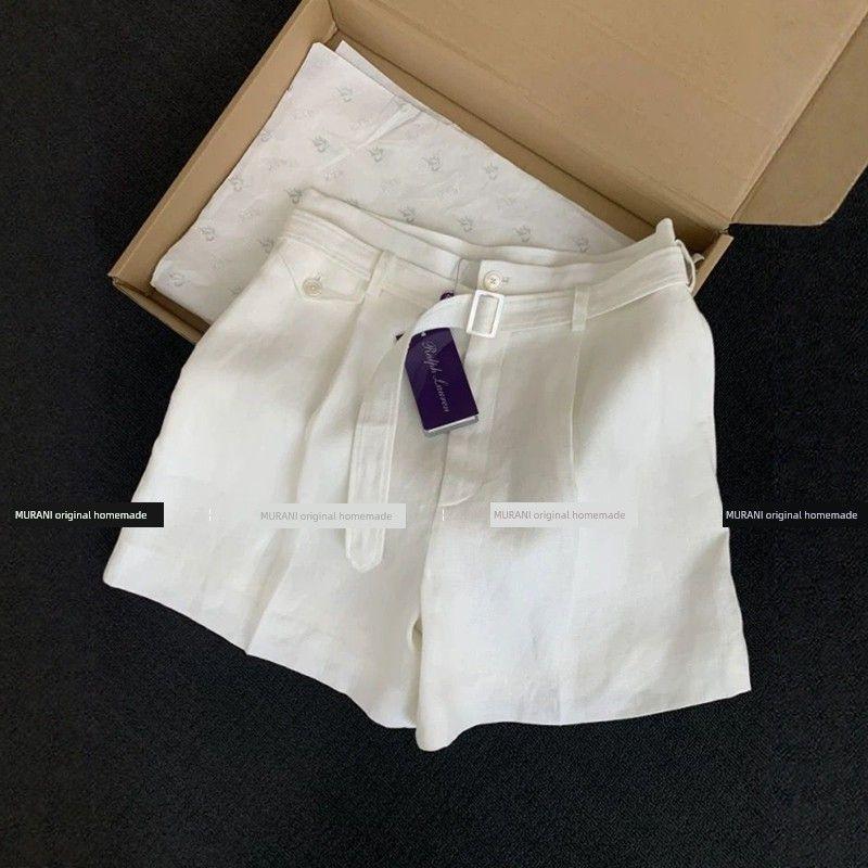 Old Qian Style White Linen Leisure Shorts Women s Summer Small Korean Style High Waist Drooping Cotton and Linen Wide-Leg Half Pants White S
Old Qian Style White Linen Leisure Shorts Women s Summer Small Korean Style High Waist Drooping Cotton and Linen Wide-Leg Half Pants White S