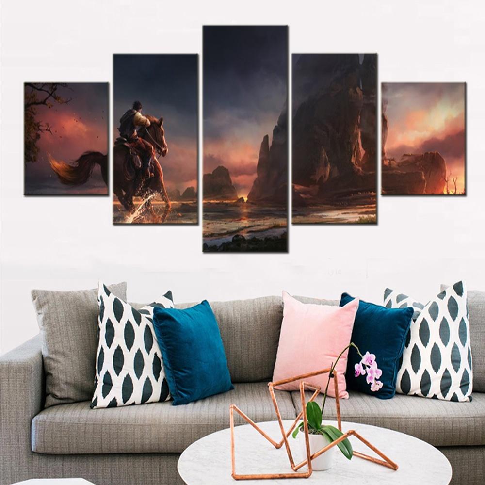 5 Pieces Canvas Wall Arts Poster Red Dead Redemption 2 Game Wallpaper Home Decor Modular Picture Print Living Room Artwork Mural 20x35 20x45 20x55cm
5 Pieces Canvas Wall Arts Poster Red Dead Redemption 2 Game Wallpaper Home Decor Modular Picture Print Living Room Artwork Mural 20x35 20x45 20x55cm