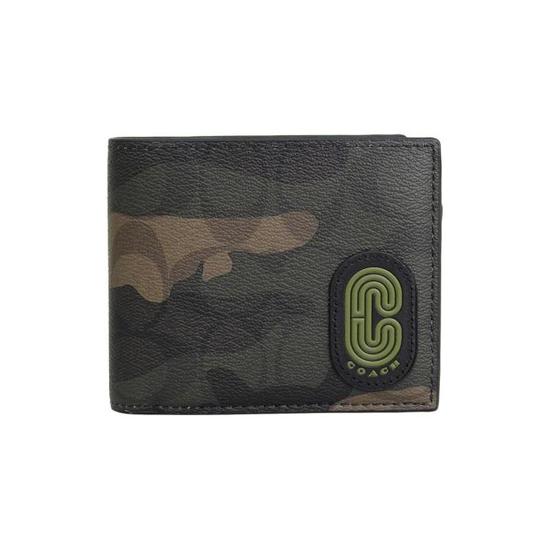 COACH Fold Wallet 11 Printed Logo PVC and Leather Card Holder Coin Purse Men s Camouflage camouflage коричневый
COACH Fold Wallet 11 Printed Logo PVC and Leather Card Holder Coin Purse Men s Camouflage camouflage коричневый