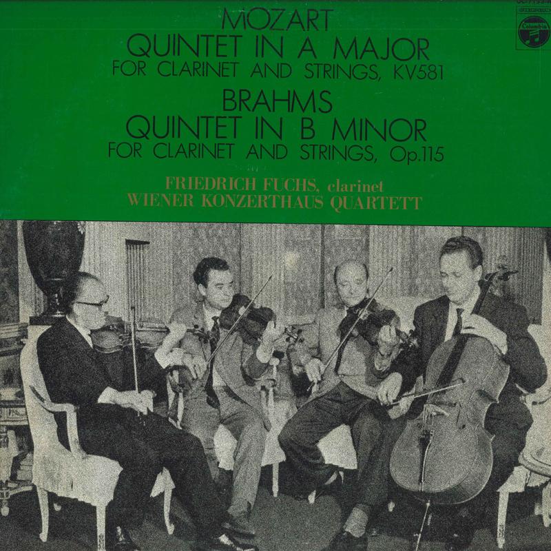 LP Record FRIEDRICH FUCHS, VIENNA KONZERTHAUS - Mozart: Clarinet Quintet in A major OC7153N COLUMBIA Japan Classical Used
LP Record FRIEDRICH FUCHS, VIENNA KONZERTHAUS - Mozart: Clarinet Quintet in A major OC7153N COLUMBIA Japan Classical Used
