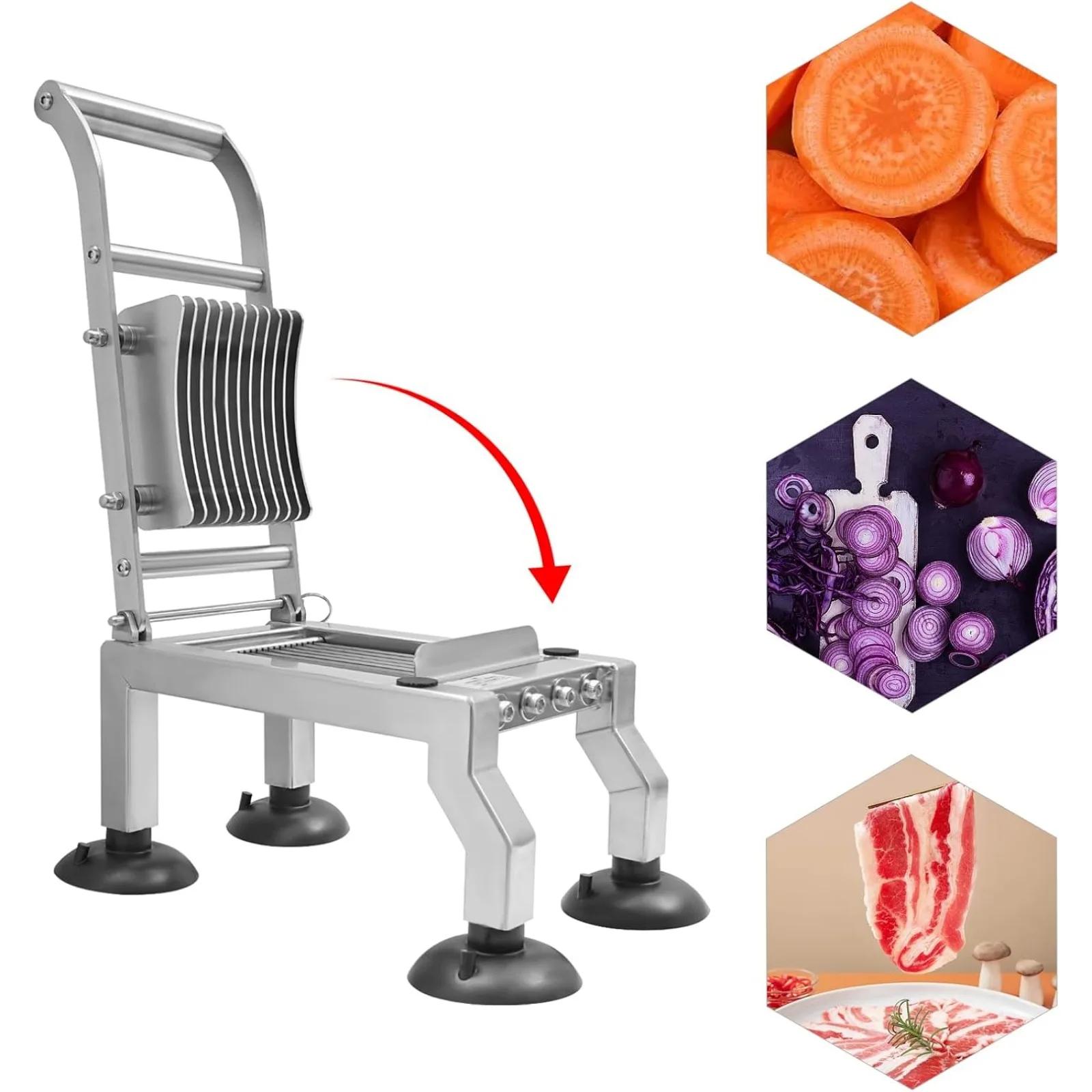 Commercial Tomato Slicer Tabletop Fruit Vegetable SlicerSlicer Tool with 4 Suction Cups 10mm Thickness Manual Cutter United States
Commercial Tomato Slicer Tabletop Fruit Vegetable SlicerSlicer Tool with 4 Suction Cups 10mm Thickness Manual Cutter United States