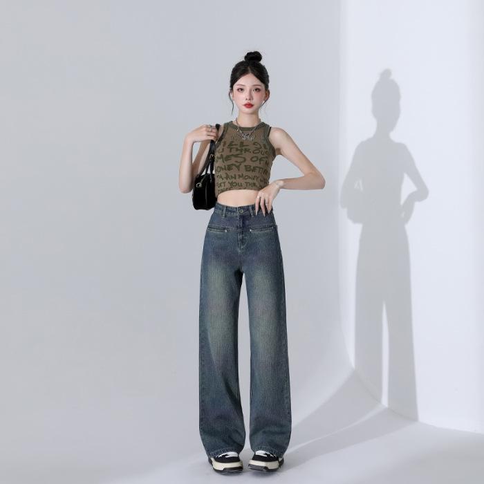 Градиент радужно-голубой узор «звездное небо» жаккардовые широкие джинсы для женщин на осень и зиму Широкие брюки для женщин на осень и зиму 2XL
Градиент радужно-голубой узор «звездное небо» жаккардовые широкие джинсы для женщин на осень и зиму Широкие брюки для женщин на осень и зиму 2XL