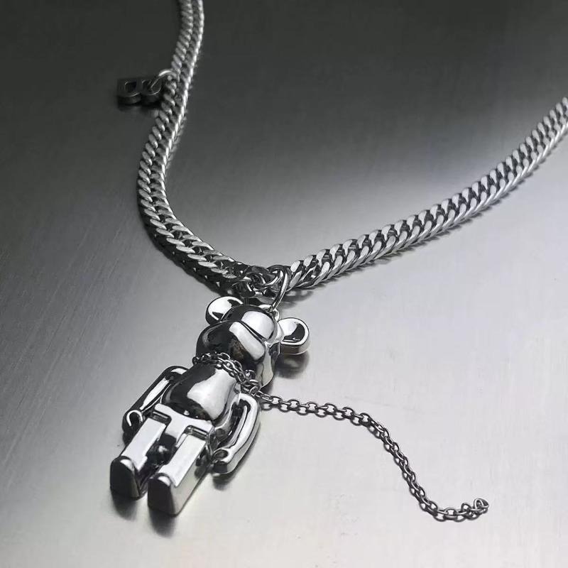 Sweet Cool Violent Bear Necklace Women s Niche Premium Design Sense Hip Hop Cross Sweater Chain Men s Accessories
Sweet Cool Violent Bear Necklace Women s Niche Premium Design Sense Hip Hop Cross Sweater Chain Men s Accessories