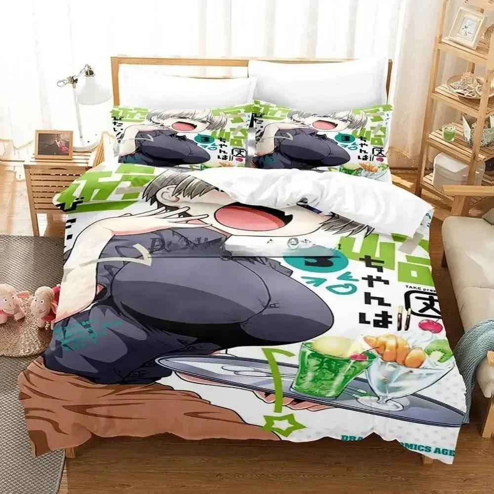 3D Anime Uzaki-Chan Wants To Hang Out! Bedding Set Single Twin Full Queen King Size Bed Set Adult Kid Bedroom Duvet Cover Sets EU Single(135*200cm)3pcs
3D Anime Uzaki-Chan Wants To Hang Out! Bedding Set Single Twin Full Queen King Size Bed Set Adult Kid Bedroom Duvet Cover Sets EU Single(135*200cm)3pcs