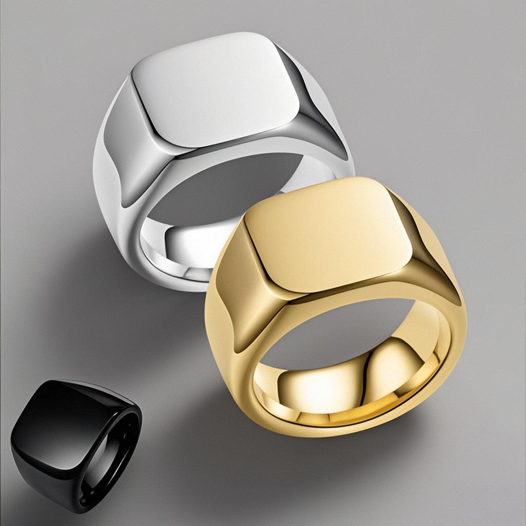 European & American Trendy Titanium Steel Thumb Ring for Women & Men: Simple Versatile Jewelry Accessory Size 8
European & American Trendy Titanium Steel Thumb Ring for Women & Men: Simple Versatile Jewelry Accessory Size 8
