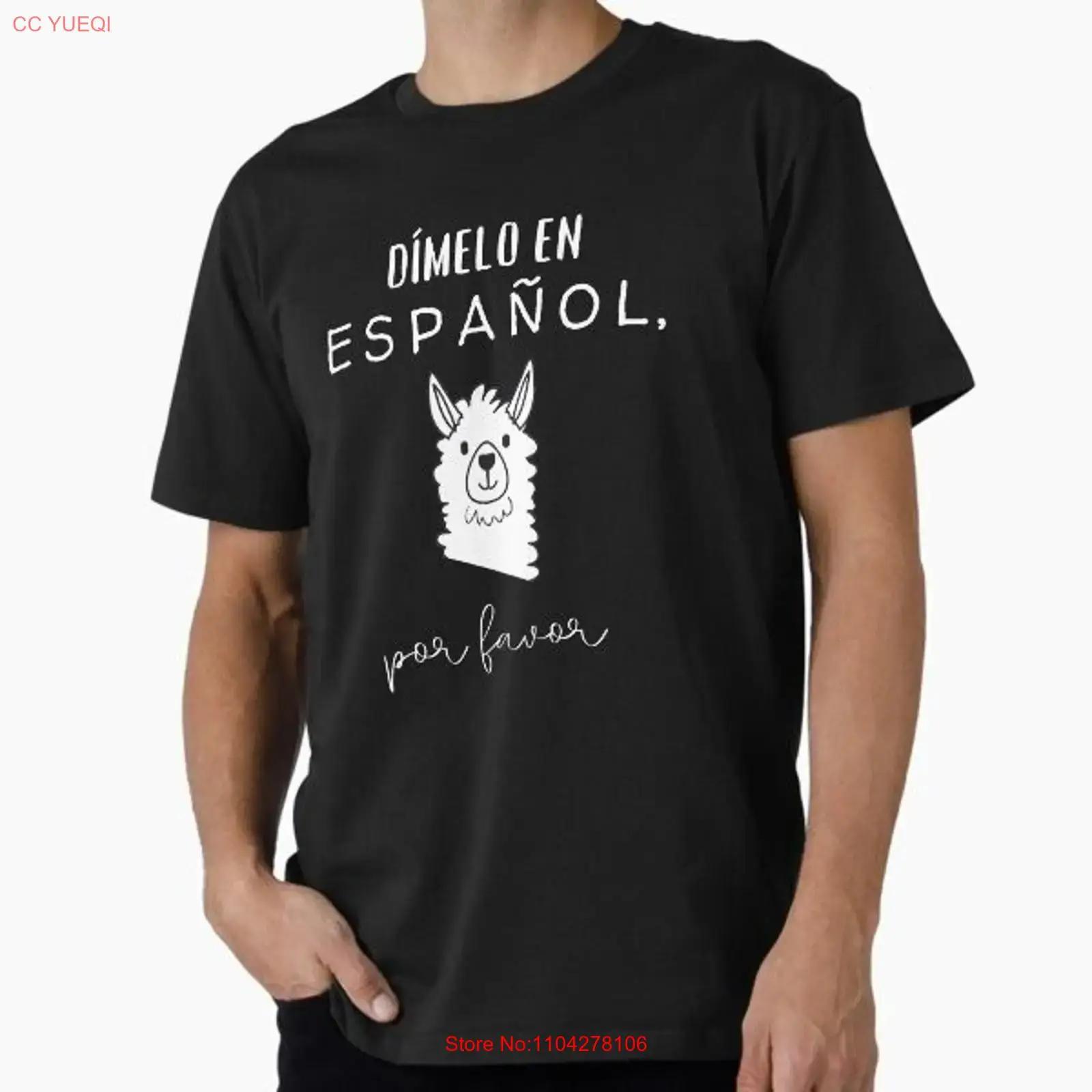 DIMELO EN ESPA OL POR FAVOR LLAMA Made in USA Mens T Shirt S to 5XL vintage Washed homme Soft designer clothes streetwear 5XL різнокольоровий
DIMELO EN ESPA OL POR FAVOR LLAMA Made in USA Mens T Shirt S to 5XL vintage Washed homme Soft designer clothes streetwear 5XL різнокольоровий