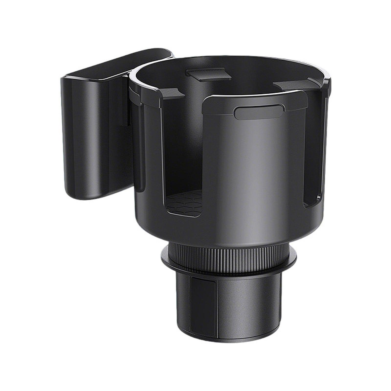 Universal Car Cup Holder Adapter with Adjustable Base and Side Slot for Large Bottles and Mugs Compatible with Most Vehicles one size чорний
Universal Car Cup Holder Adapter with Adjustable Base and Side Slot for Large Bottles and Mugs Compatible with Most Vehicles one size чорний