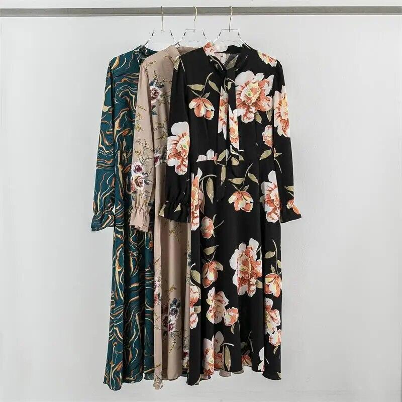 Осенне-весеннее шифоновое платье, женские повседневные платья, Vestidos, модные женские винтажные длинные платья трапециевидной формы с длинными рукавами и цветочным принтом M чёрный
Осенне-весеннее шифоновое платье, женские повседневные платья, Vestidos, модные женские винтажные длинные платья трапециевидной формы с длинными рукавами и цветочным принтом M чёрный