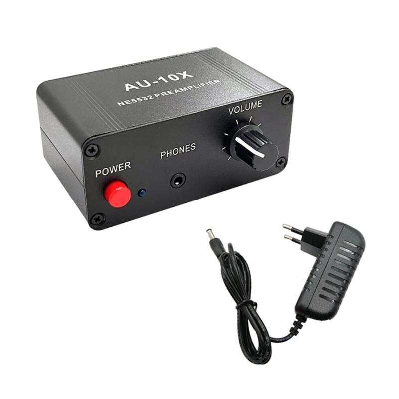 AU10X NE5532 Stereo Auditory Preamplifier Headphone Amplifier Board with Double Channel Output for Immersive Sound
AU10X NE5532 Stereo Auditory Preamplifier Headphone Amplifier Board with Double Channel Output for Immersive Sound