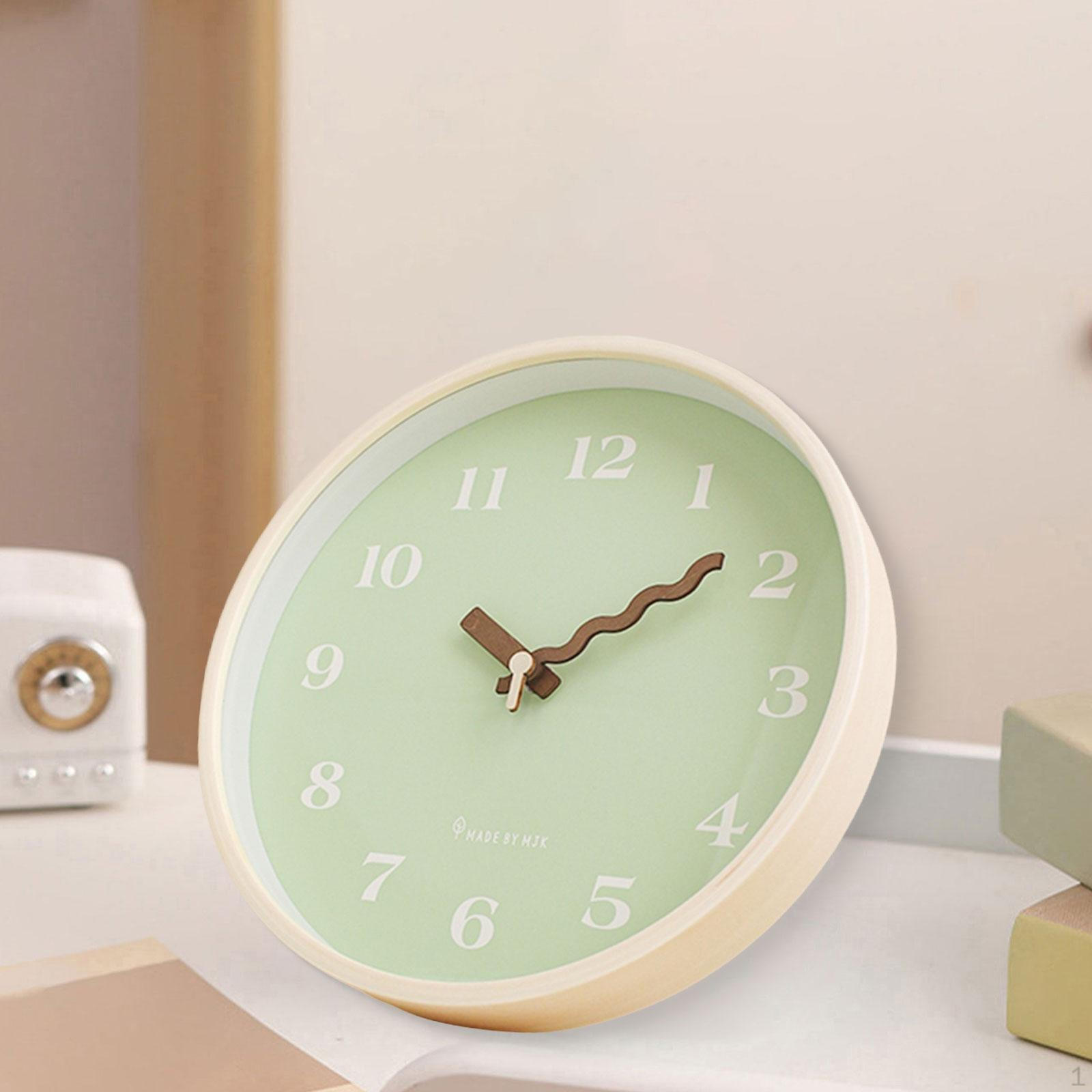 Round Wall Clock Bedroom Household Simple Art Housewarming Gift Silent Modern Timepiece for Green
Round Wall Clock Bedroom Household Simple Art Housewarming Gift Silent Modern Timepiece for Green