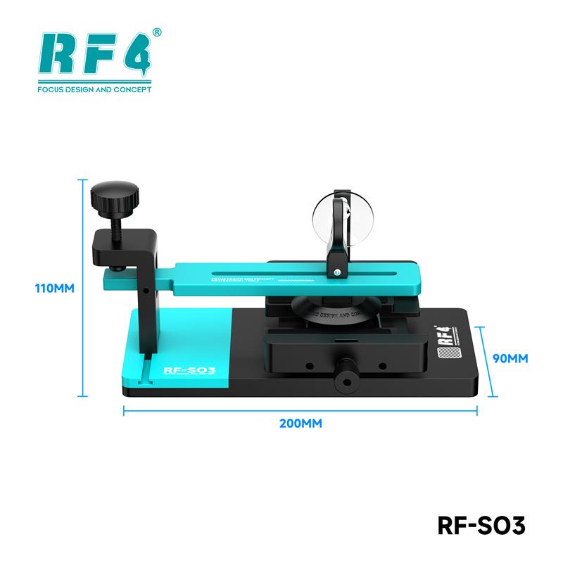 RF4 RF-SO3 Multifunctional LCD Screen Separator For Moblie IPhone Rear Cover Glass Screen Removal Fixture Repair Tool
RF4 RF-SO3 Multifunctional LCD Screen Separator For Moblie IPhone Rear Cover Glass Screen Removal Fixture Repair Tool