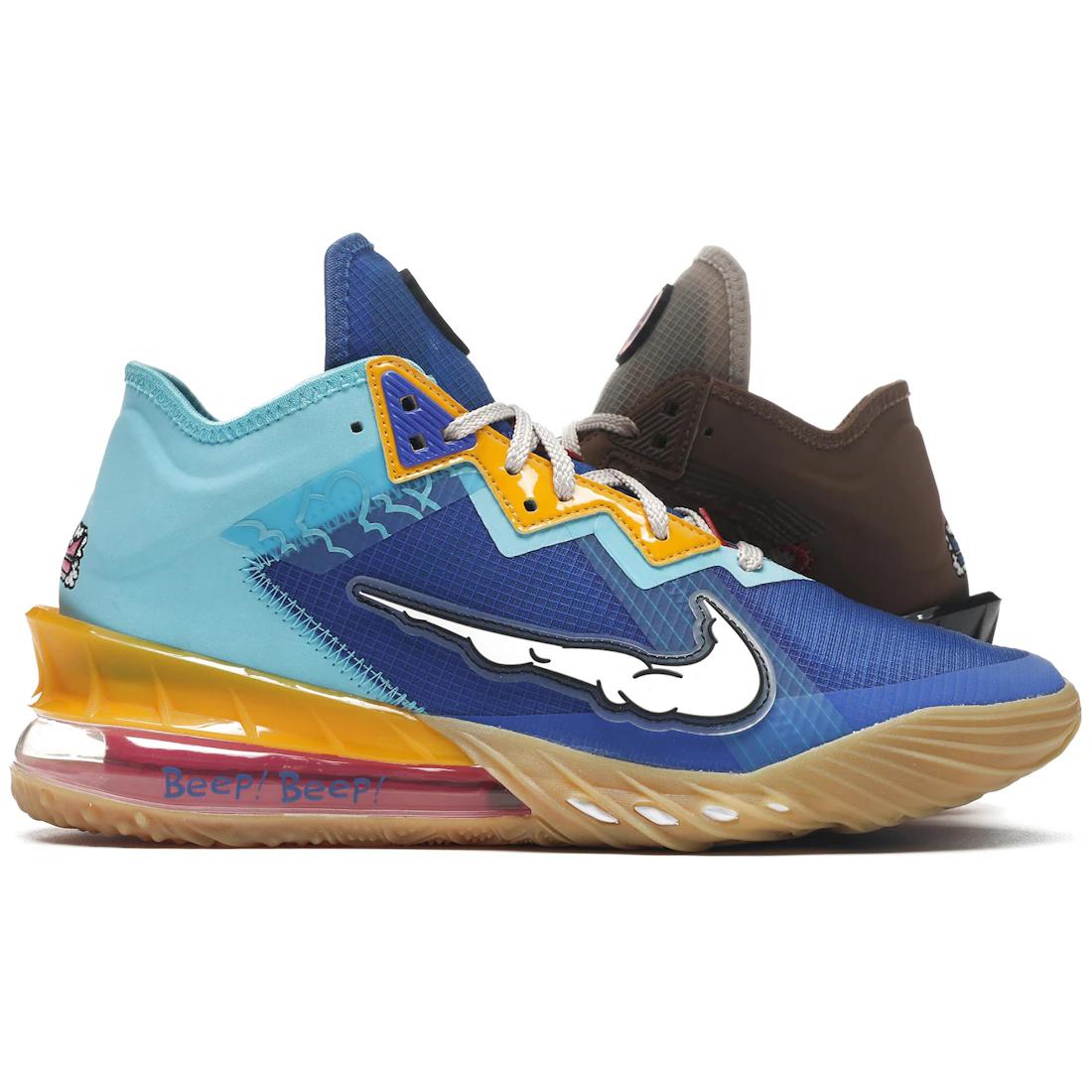 Кроссовки Nike LeBron 18 Low Wile E. против Дорожного бегуна Космический джем(CV7564-401) 37.5
Кроссовки Nike LeBron 18 Low Wile E. против Дорожного бегуна Космический джем(CV7564-401) 37.5
