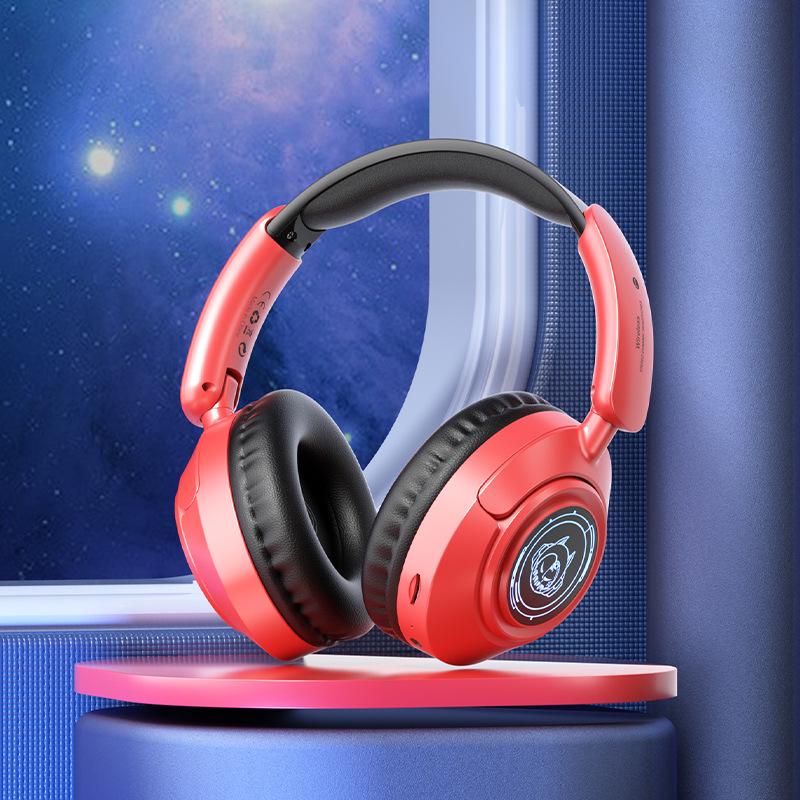 V790 E-sports Bluetooth Headphones with Subwoofer and Comfortable Leather Earmuffs червоний
V790 E-sports Bluetooth Headphones with Subwoofer and Comfortable Leather Earmuffs червоний