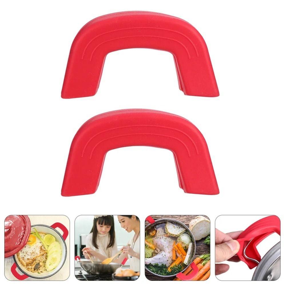 2pcs Non-slip Pan Grip Cover Silicone Pot Ear Clip Sleeves Pot Ears Sleeve Cooker Handle Holders L
2pcs Non-slip Pan Grip Cover Silicone Pot Ear Clip Sleeves Pot Ears Sleeve Cooker Handle Holders L