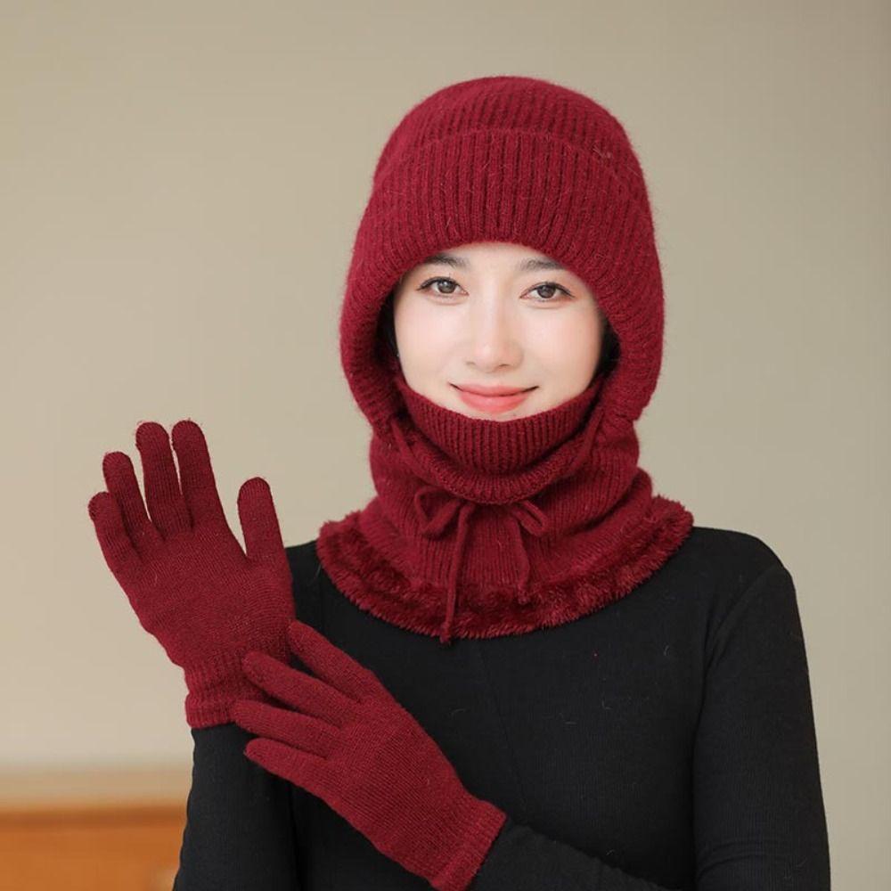 Neck Warmer Knitted Balaclava Hat Windproof Pullover Hats Winter Winter Beanies Hat All-match сірий
Neck Warmer Knitted Balaclava Hat Windproof Pullover Hats Winter Winter Beanies Hat All-match сірий