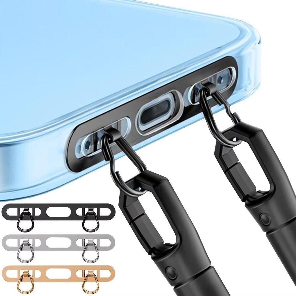 Ultra-thin Phone Lanyard Tab Stainless Steel Phone Case Hanging Rope for Mobile Phone сірий
Ultra-thin Phone Lanyard Tab Stainless Steel Phone Case Hanging Rope for Mobile Phone сірий