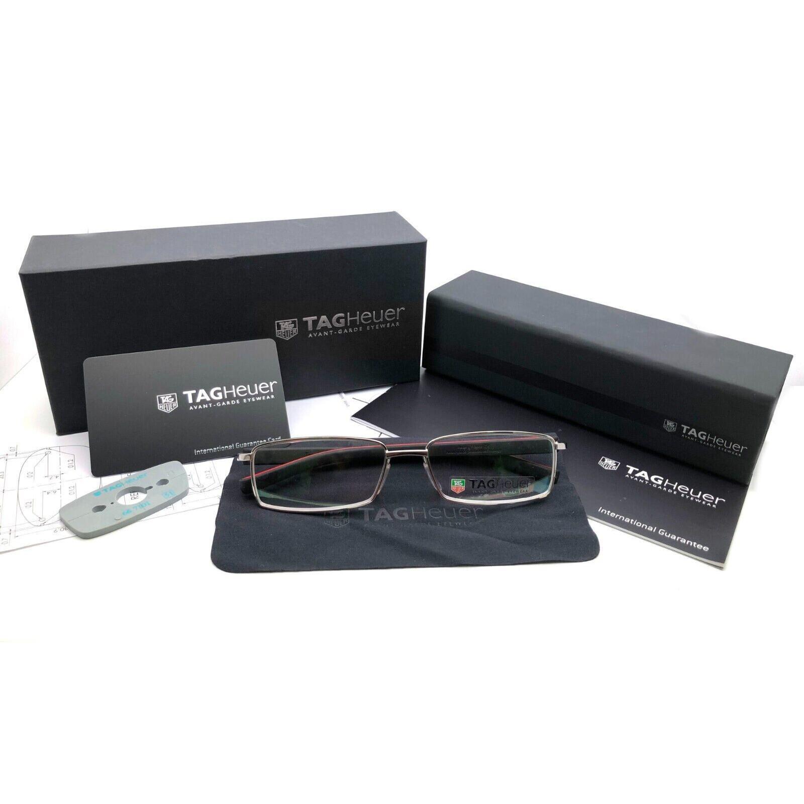 Tag Heuer TH 8006 005 Silver Black Red Full rim Eyeglasses Frames Size 55-16-140 JL157315910730
Tag Heuer TH 8006 005 Silver Black Red Full rim Eyeglasses Frames Size 55-16-140 JL157315910730