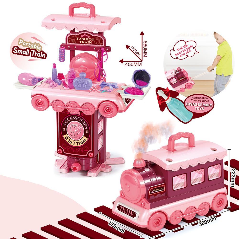 Интересная деформация маленького поезда, игрушки для игровых домиков, подарки, детские игрушки для моделирования розовый
Интересная деформация маленького поезда, игрушки для игровых домиков, подарки, детские игрушки для моделирования розовый