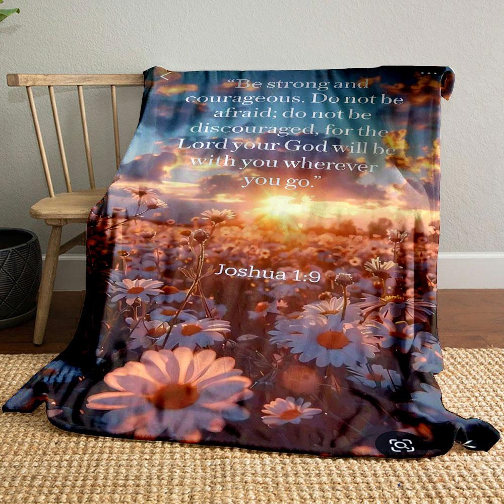 Daisy Field Sunset Scripture Blanket Printed Blanket for Living Room Bed Couch lunch break Soft Cozy Blanket for Friend s festival Gift 80cm x 120cm
Daisy Field Sunset Scripture Blanket Printed Blanket for Living Room Bed Couch lunch break Soft Cozy Blanket for Friend s festival Gift 80cm x 120cm