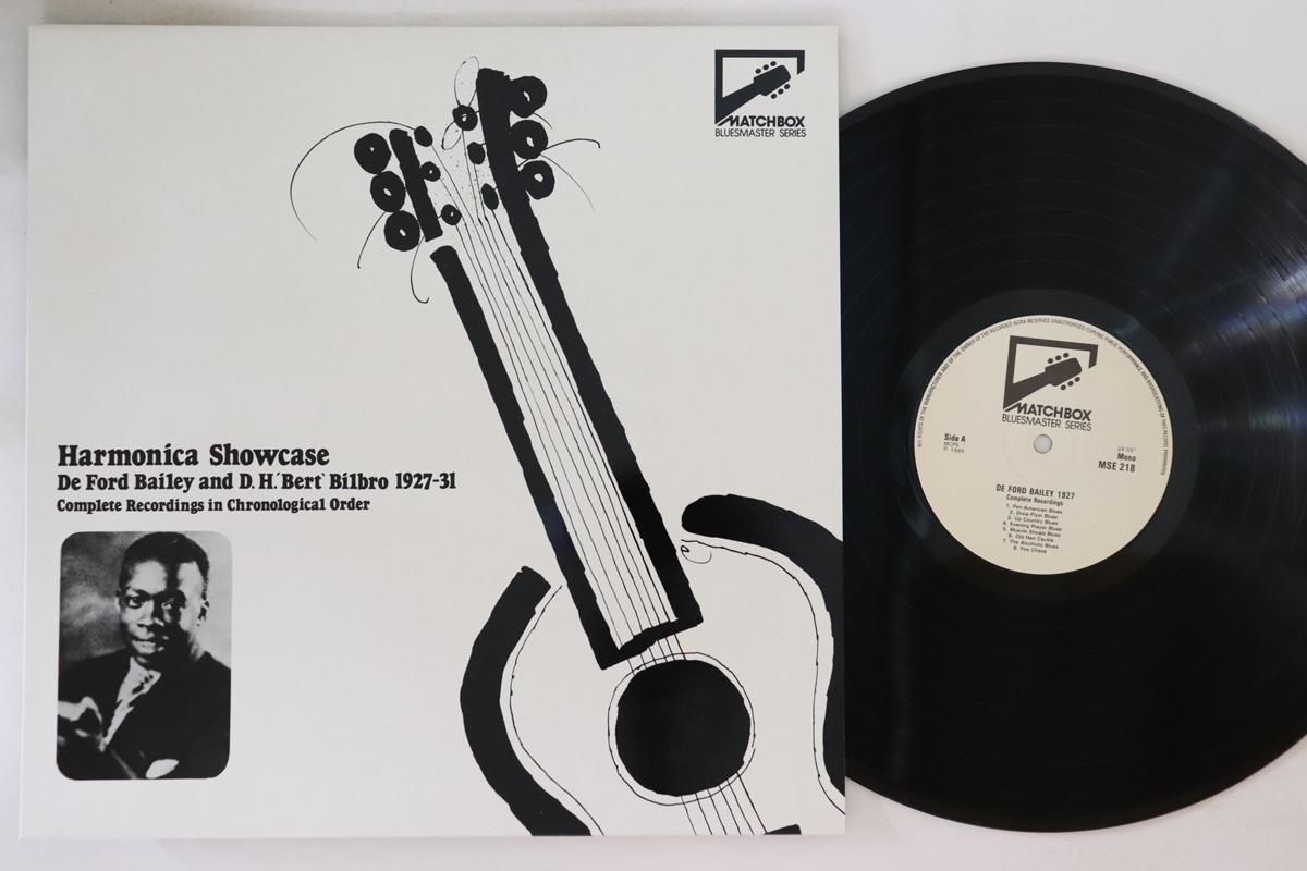 LP Record DEFORD BAILEY, BERT BILBRO - Harmonica Showcase De Ford Bailey A MSE218 MATCHBOX 1985 UK Blues Used
LP Record DEFORD BAILEY, BERT BILBRO - Harmonica Showcase De Ford Bailey A MSE218 MATCHBOX 1985 UK Blues Used