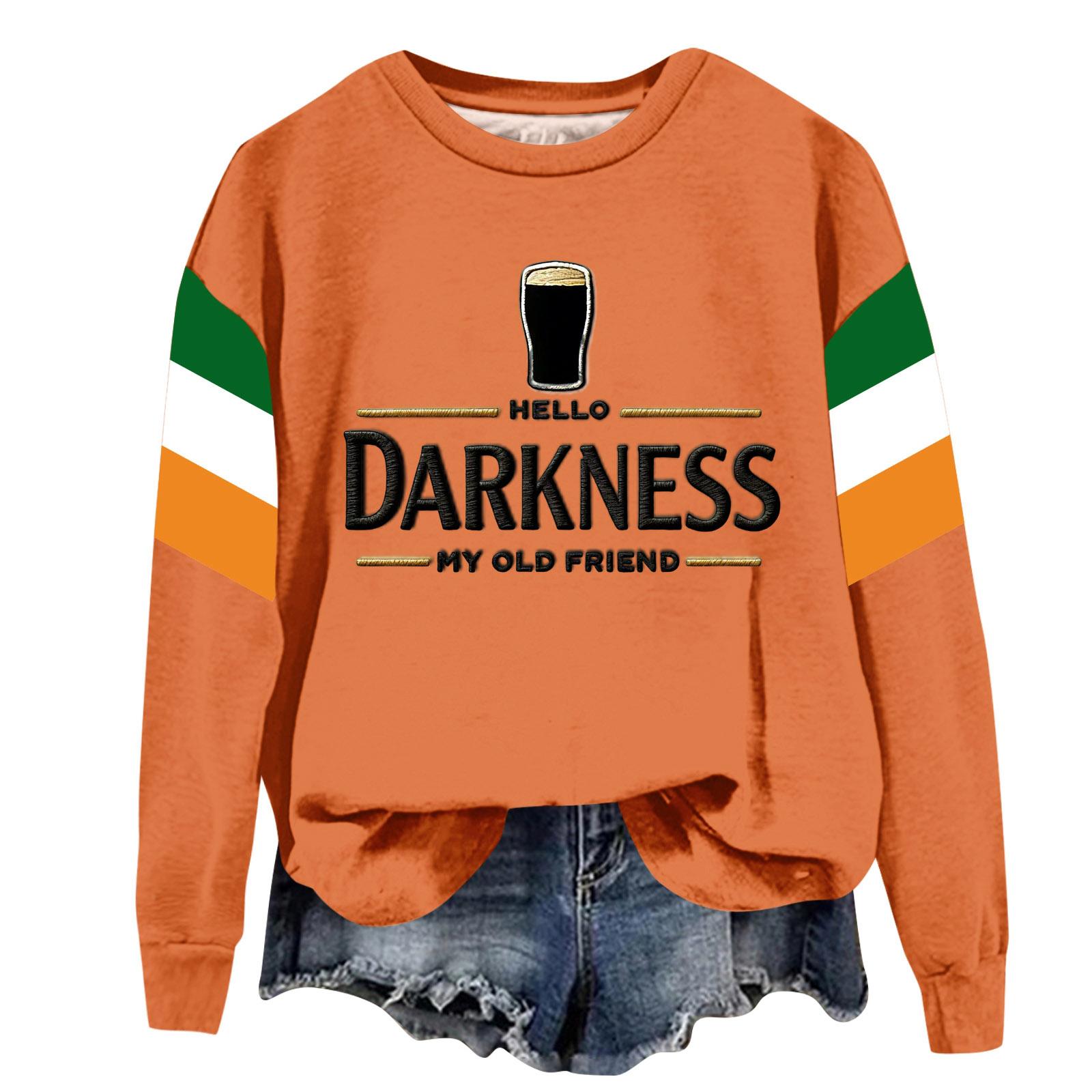 Women s Casual Fashion Print Long Sleeve Round Neck Pullover Top Blouse XL шафрановий
Women s Casual Fashion Print Long Sleeve Round Neck Pullover Top Blouse XL шафрановий