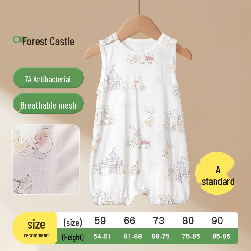 A-Class Pure Cotton Sleeveless Romper for Newborns - Summer to Autumn 80 cm
A-Class Pure Cotton Sleeveless Romper for Newborns - Summer to Autumn 80 cm