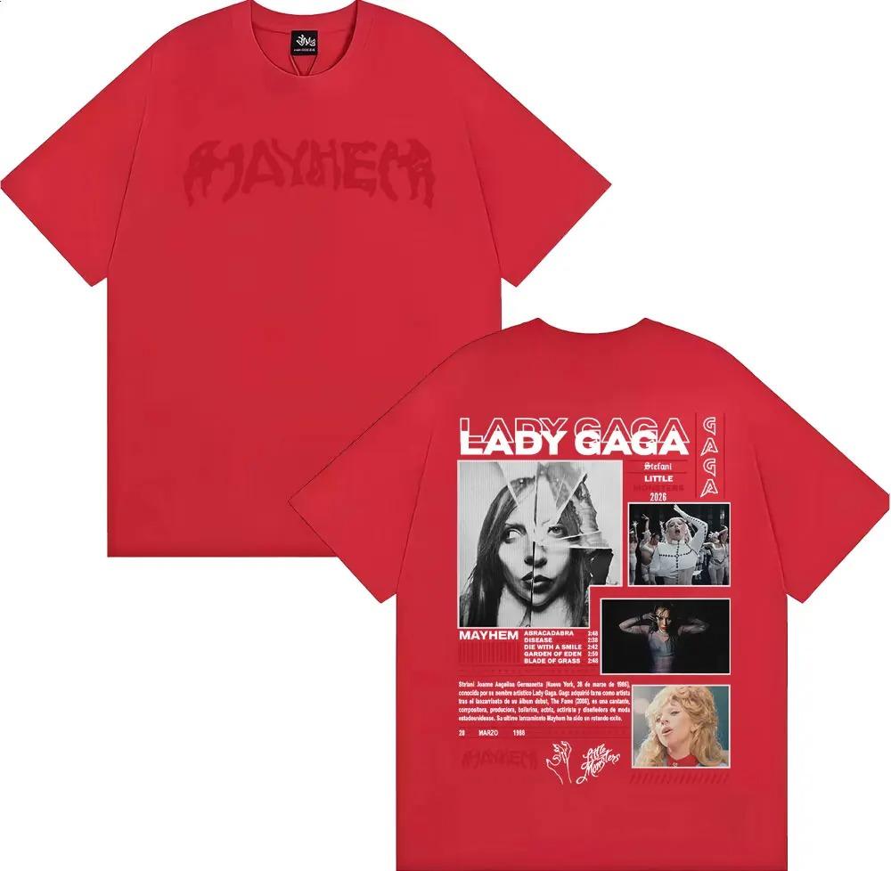 Lady Gaga Mayhem 2026 New Album Tour TShirt Unisex Fashion Aesthetic Cotton Casual Short Sleeve Women And Men Tshirts S
Lady Gaga Mayhem 2026 New Album Tour TShirt Unisex Fashion Aesthetic Cotton Casual Short Sleeve Women And Men Tshirts S