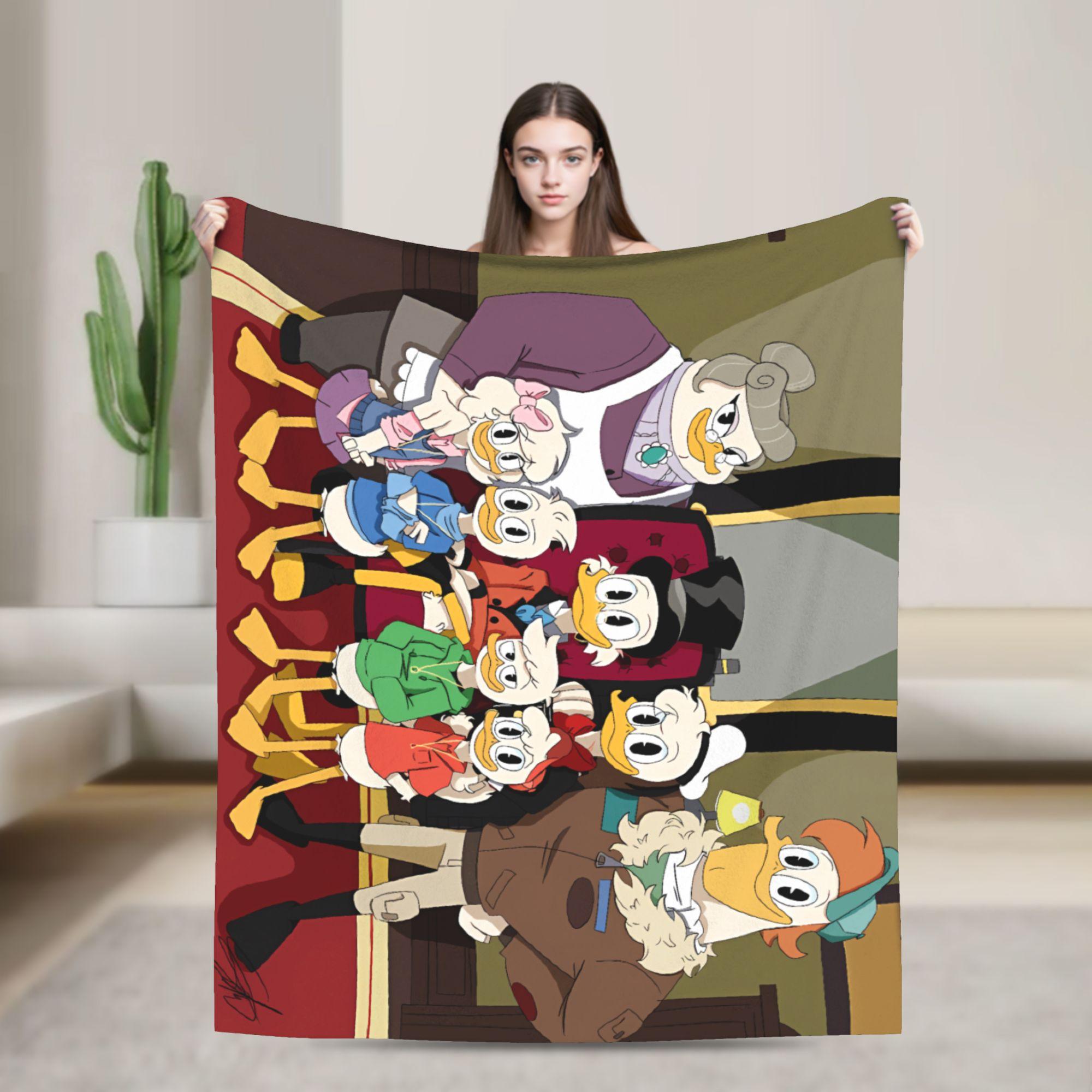 D-DuckTales Blankets Cartoon Warm Soft Novelty Plush Throw Blanket For Students Outdoor Flannel Bedspread Bed Cover 75cmx90cm чёрный
D-DuckTales Blankets Cartoon Warm Soft Novelty Plush Throw Blanket For Students Outdoor Flannel Bedspread Bed Cover 75cmx90cm чёрный