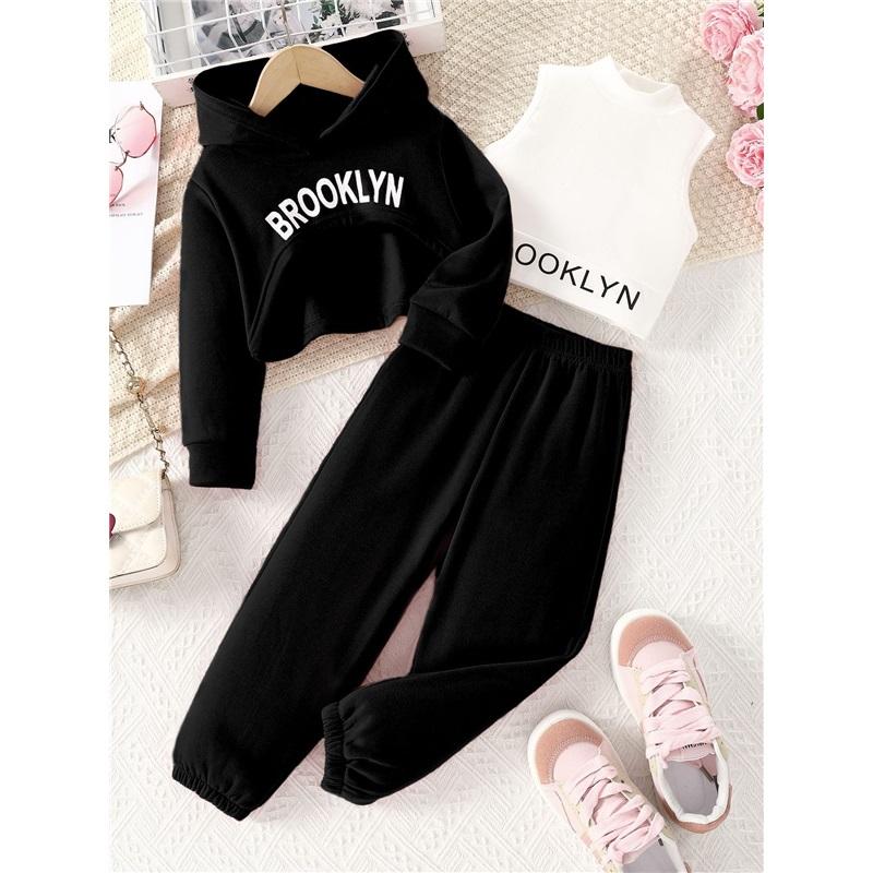 Girls Fashionable Pink Hooded Pullover Set For Summer Children s Casual Tops And Long Pants Set Of Three Pieces 9-10Y
Girls Fashionable Pink Hooded Pullover Set For Summer Children s Casual Tops And Long Pants Set Of Three Pieces 9-10Y