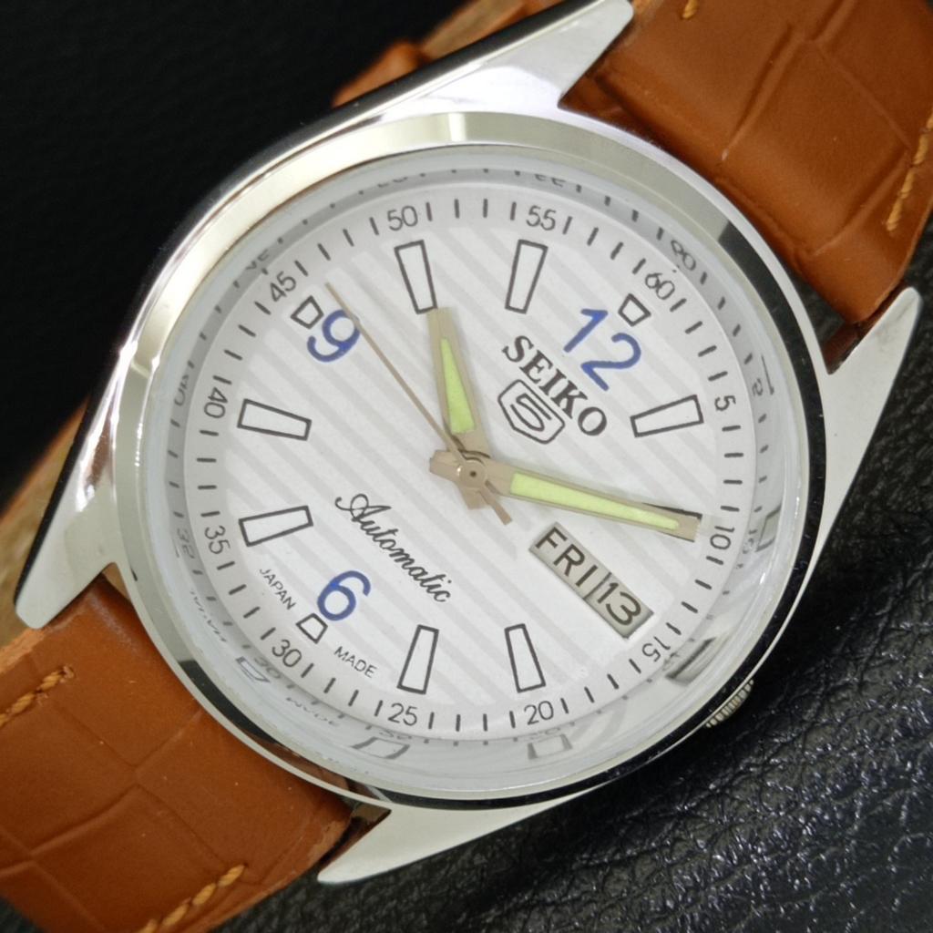 SEIKO 5 AUTOMATIC REFURBISHED JAPAN MENS VINTAGE WHITE DIAL WATCH a500158-2 R151a-a500158
SEIKO 5 AUTOMATIC REFURBISHED JAPAN MENS VINTAGE WHITE DIAL WATCH a500158-2 R151a-a500158