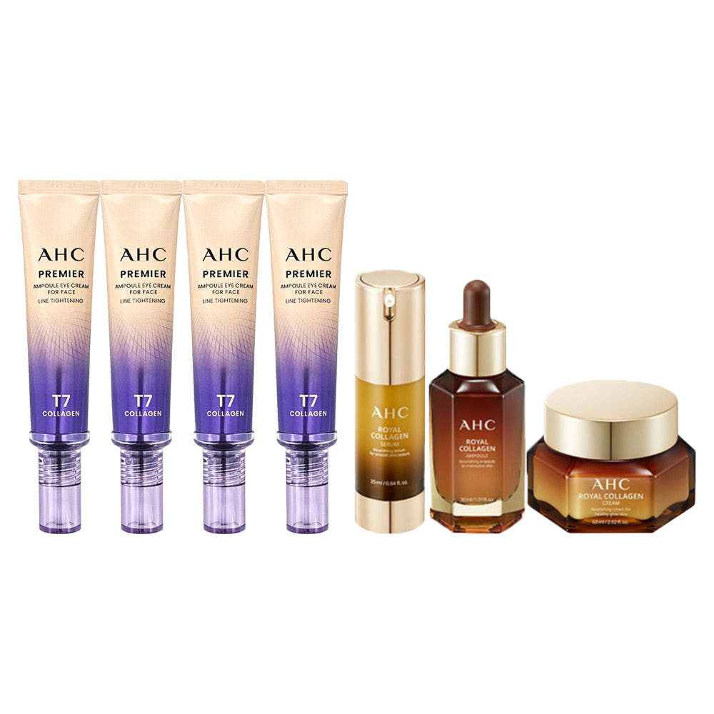 AHC Крем для глаз Сезон 13 Лифтинг 40 мл (4-Pack) + Набор из 3 средств Royal Collagen – Интенсивный антивозрастной корейский уход за кожей
AHC Крем для глаз Сезон 13 Лифтинг 40 мл (4-Pack) + Набор из 3 средств Royal Collagen – Интенсивный антивозрастной корейский уход за кожей