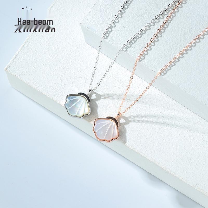 S925 Sterling Silver Minimalist Clavicle Necklace with White Shell Pendant for Women Platinum-925 Sterling Silver
S925 Sterling Silver Minimalist Clavicle Necklace with White Shell Pendant for Women Platinum-925 Sterling Silver