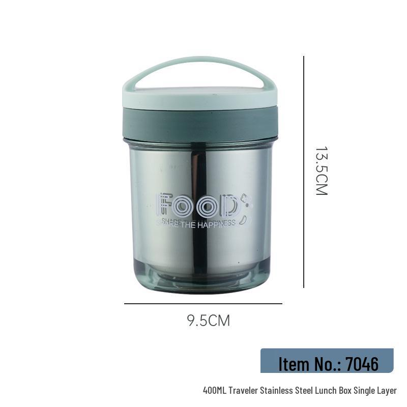 Portable 304 Stainless Steel Soup Cup with Water Bath Insulation & Electric Stove Heating for Office Workers
Portable 304 Stainless Steel Soup Cup with Water Bath Insulation & Electric Stove Heating for Office Workers