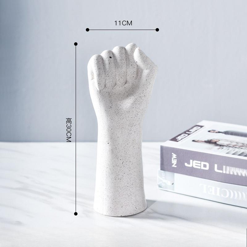 Nordic Style Creative Ceramic Ornament Imitation Hand Men and Women Living Room Home Decoration Flower Ware Realistic Fist Vase белый
Nordic Style Creative Ceramic Ornament Imitation Hand Men and Women Living Room Home Decoration Flower Ware Realistic Fist Vase белый