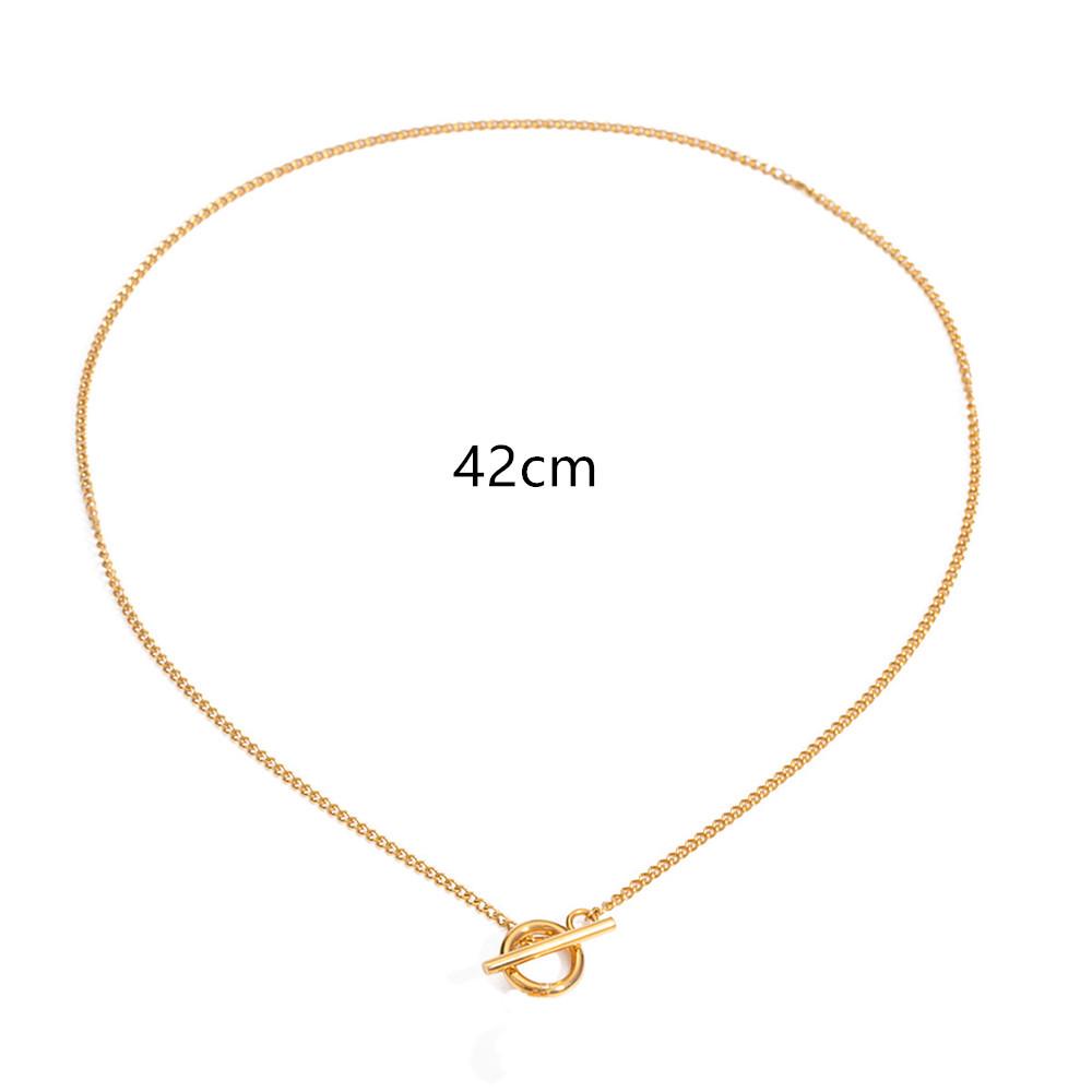 Titanium Steel OT Side Chain Women s Collarbone Necklace - Niche Design, Colorfast Jewelry золотой
Titanium Steel OT Side Chain Women s Collarbone Necklace - Niche Design, Colorfast Jewelry золотой