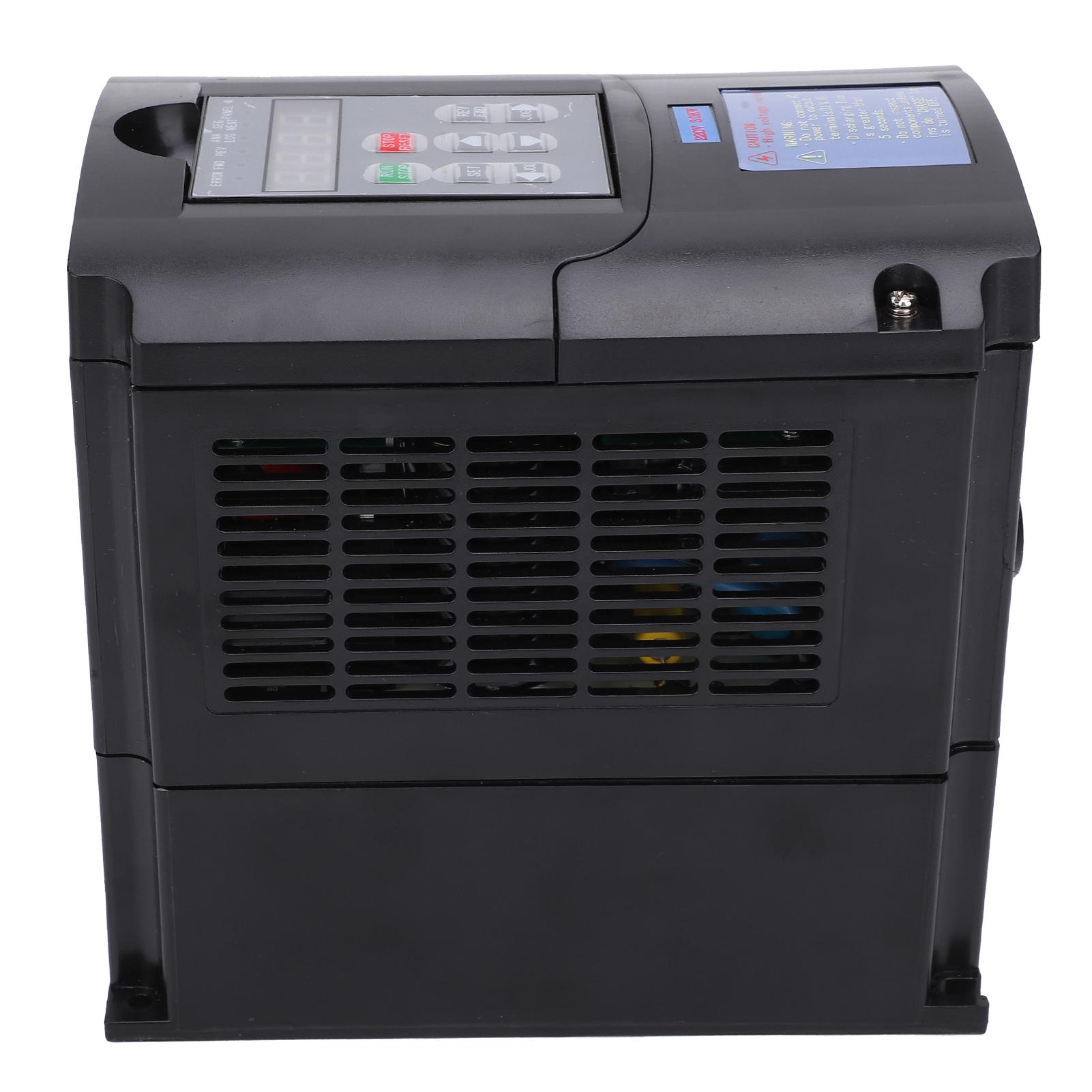 Інвертор змінної частоти 13 Phase Input AC180250 В 3Вихідна фаза 220 В 3 кВт A28030
Інвертор змінної частоти 13 Phase Input AC180250 В 3Вихідна фаза 220 В 3 кВт A28030