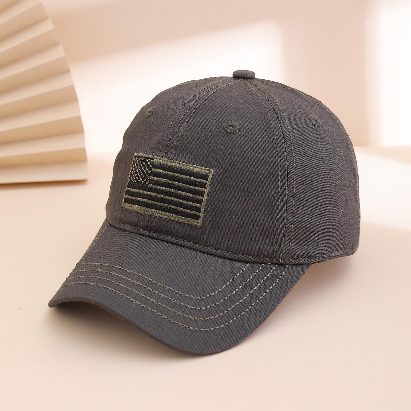 Fashion Embroidered Us Flag Baseball Cap, Soft Top Curved Brim Adjustable Sun Hat, Outdoor Travel Shade Cap One Size
Fashion Embroidered Us Flag Baseball Cap, Soft Top Curved Brim Adjustable Sun Hat, Outdoor Travel Shade Cap One Size