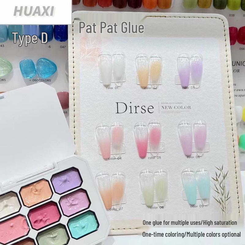 Новый гель Pat Pat: Нейл-арт Девять Сетки Однотонная Роспись Румяна 2024 - Насыщенный Растушеванный Градиент, Не Требуется Смывать
Новый гель Pat Pat: Нейл-арт Девять Сетки Однотонная Роспись Румяна 2024 - Насыщенный Растушеванный Градиент, Не Требуется Смывать