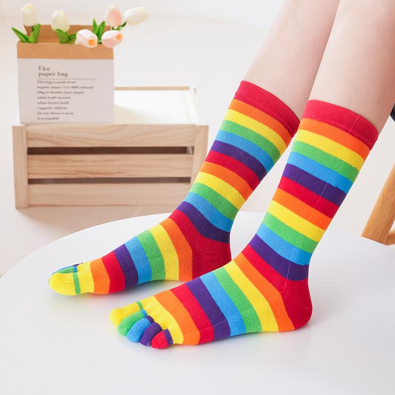 Радужные носки с раздельными пальцами Женские Дамские Девичьи Разноцветные Полосатые Носки с 5 пальцами Хлопок Яркий цвет Молодежная Мода Веселые Носки с пальцами EU 35-40
Радужные носки с раздельными пальцами Женские Дамские Девичьи Разноцветные Полосатые Носки с 5 пальцами Хлопок Яркий цвет Молодежная Мода Веселые Носки с пальцами EU 35-40