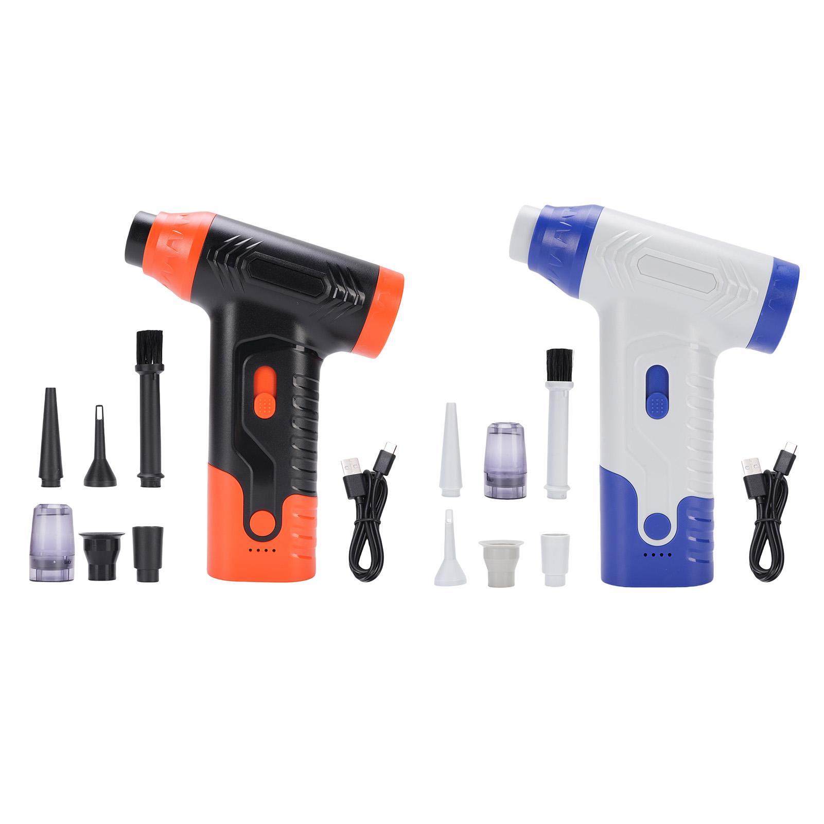 Air Duster Car Vacuum Cleaner 130000RPM High Speed Turbofan Electric Air Blower Handheld Car Vacuum Orange
Air Duster Car Vacuum Cleaner 130000RPM High Speed Turbofan Electric Air Blower Handheld Car Vacuum Orange