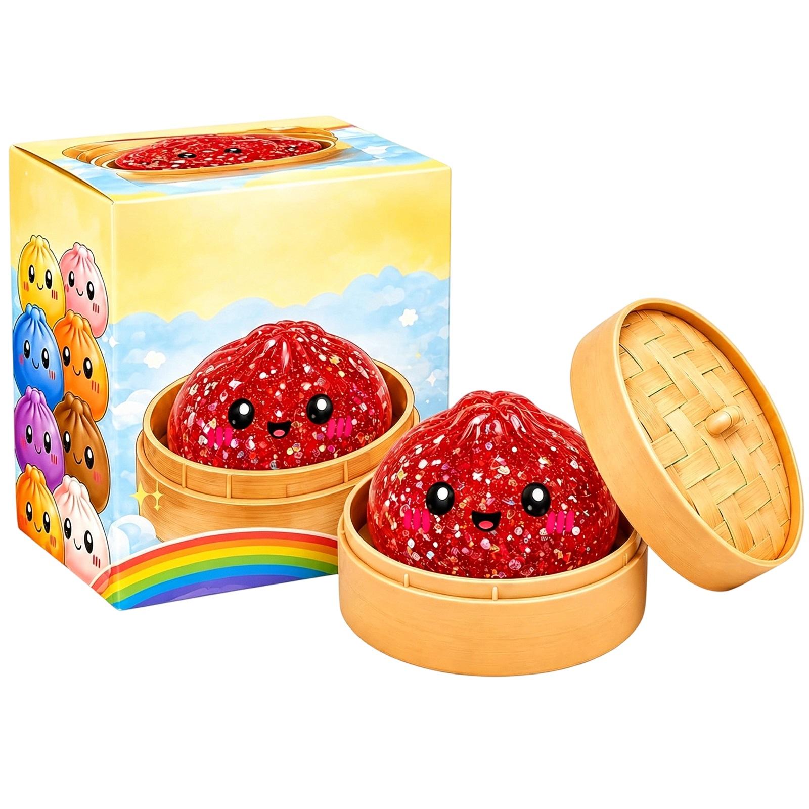 Creative Stress Relief Toy Squishy Steamed Bun Shape with Soft Texture and Fun Design for Sensory Play and Anxiety Reduction One Size червоний
Creative Stress Relief Toy Squishy Steamed Bun Shape with Soft Texture and Fun Design for Sensory Play and Anxiety Reduction One Size червоний
