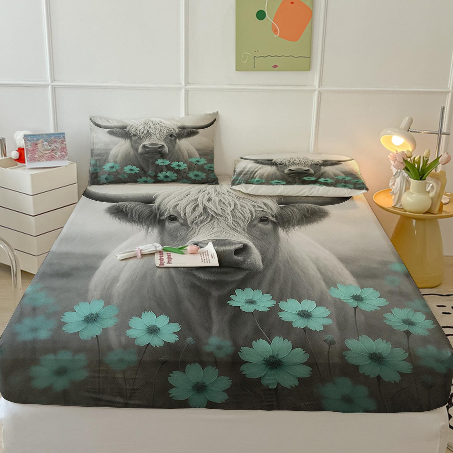 Animal Mattress Protective Cover Protective Cover Three-Piece Set, Digital Printing 85cm*185cm
Animal Mattress Protective Cover Protective Cover Three-Piece Set, Digital Printing 85cm*185cm