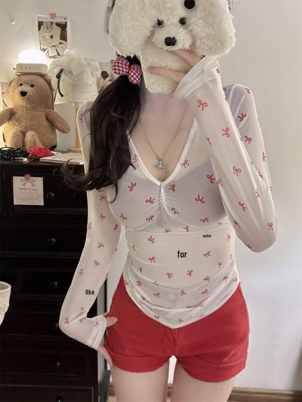 Женский сетчатый комбинезон-двойка весна/лето 2025: Стильная, стройнящая накидка с защитой от солнца One Size
Женский сетчатый комбинезон-двойка весна/лето 2025: Стильная, стройнящая накидка с защитой от солнца One Size