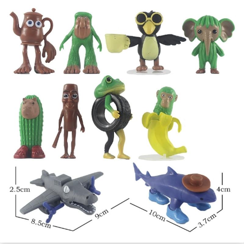 Итальянский Маразм ИИ Животные Тунг Тунг Тунг Сахур Фигурка Тралалело Тралала Фигурка Кукла Игрушка Украшение для Стола Модель Орнамент Подарок 10PCS-Style B
Итальянский Маразм ИИ Животные Тунг Тунг Тунг Сахур Фигурка Тралалело Тралала Фигурка Кукла Игрушка Украшение для Стола Модель Орнамент Подарок 10PCS-Style B