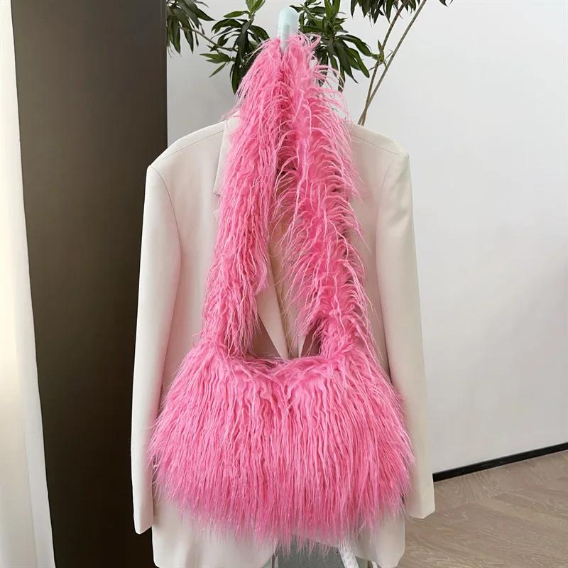 Long Plush Women s Large Shoulder Bag Luxury Faux Fur Female Messenger Bags Y2k Punk Girls Fluffy Tote Handbags Crossbody Bag
Long Plush Women s Large Shoulder Bag Luxury Faux Fur Female Messenger Bags Y2k Punk Girls Fluffy Tote Handbags Crossbody Bag